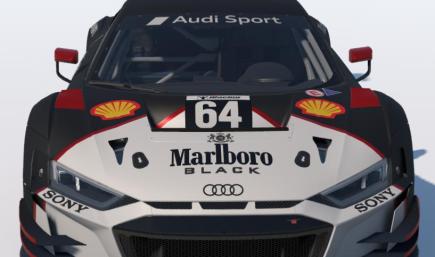 Marlboro Black Audi R8 LMS EVO II GT3