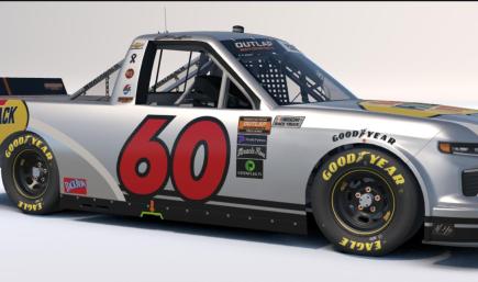 Whataback Racing Silver Chevrolet Silverado - Layne