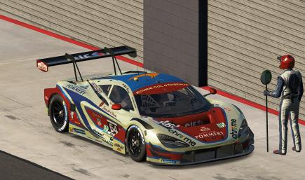 2026 Ecurie Col dOiseaux McLaren 720 GT3 EVO chamois Mike