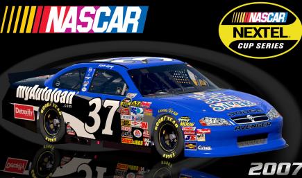 #37 Kevin Lepage 2007 Long John Silvers Myautoloan Dodge Avenger COT