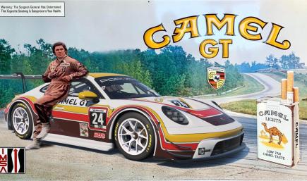 Porsche 992r GT3 Camel