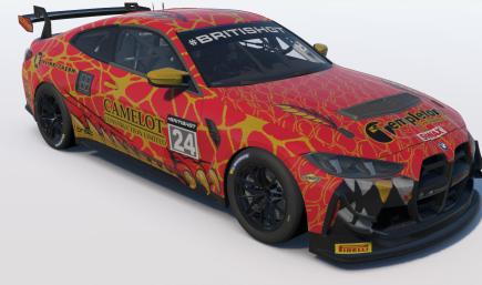 Century Motorsports Car #24 British GT4 2026 - Chomp