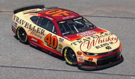 2026 Justin Allgaier Traveller Whiskey Chevrolet (No #s)