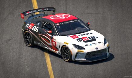 Retro Mike Skinner Craftsman Truck Inspired Toyota GR86 w/Sim Stamped #