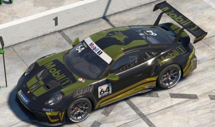 Mobil 1 - Black & gold