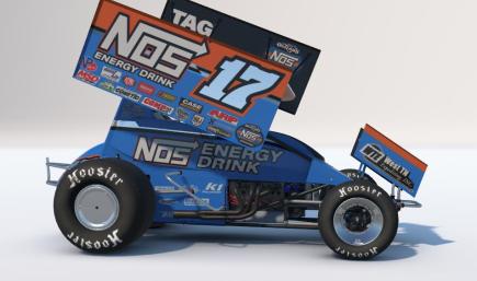 Spencer Bayston 2026 Stenhouse Jr Marshall Racing Paint Scheme