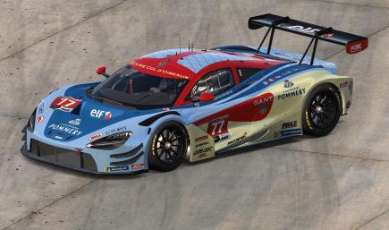 Ecure McLaren 720s EVO GT3 2026 with chamois parts