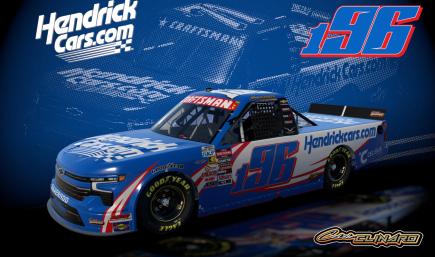Caleb Clinard 2026 Hendrick Cars Silverado (Fictional)