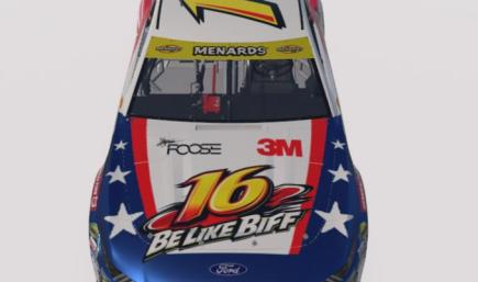 Be Like Biff - Arca Ford Mustang #16 Car Greg Biffle