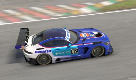 Atlassian-Williams F1 2026 Inspired Mercedes GT3 Concept 