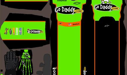 2010 Danica Patrick Go Daddy Alpinestar Race Suit