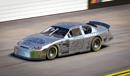 Jeff Gordon Dupont Chrome Flames #24 