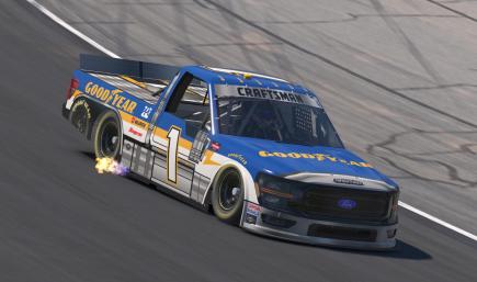 Goodyear Freightliner Semi Race Truck