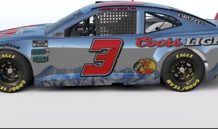 Forrest Hamilton Jr #3 Coors Light Chevy