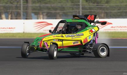 Carl Long Romeo Guest FIA Cross Car