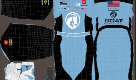 GOAT Racing Diecast Caroline Blue League MB