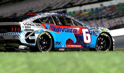 2026 Valvoline Confetti Ford Mustang Dark Horse