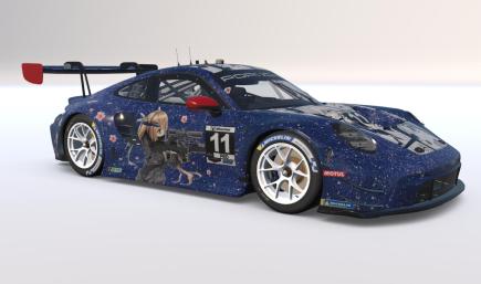 Anime Girl Itasha Sparkle Snipe Japan Porsche 911 GT3 R (992)