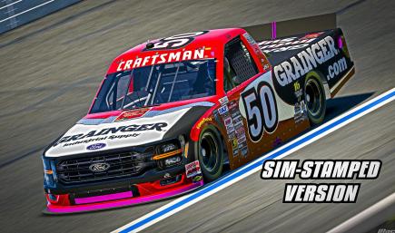 Greg Biffle | 2000 Grainger Tribute | Ford Truck | SIM-STAMPED