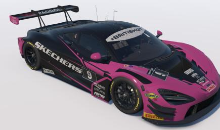 Paddock Motorsport 2026 Livery for the British GT Championship