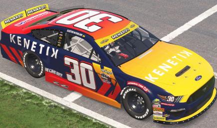 2026 Daytona Cleetus McFarland ARCA Ford Mustang - Sim Stamped