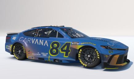 2026 Jimmie Johnson Carvana Daytona without Numbers