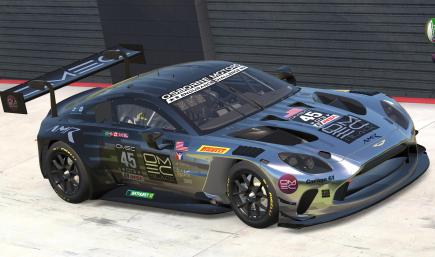 OMEC Black Aston Martin Vantage GT3 