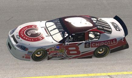 2026 - #8 - SS - White Chipotle - 2026 Gen4 Cup Series