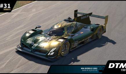 #31 MM Diebels Tribute BMW M Hybrid V8