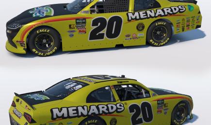 2026 Brandon Jones Menards OReilly Toyota Supra No Num