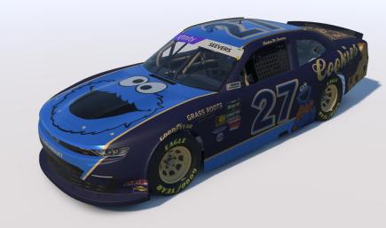 Cookie Monster Chevrolet Camaro