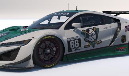 Mighty Ducks Acura NSX GT3 Evo