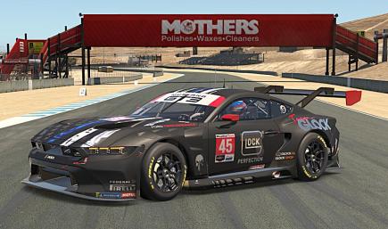 Ford Mustang GT3 IMSA GTD PRO Team Glock