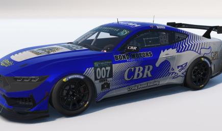 Ford Mustang gt4 CBR