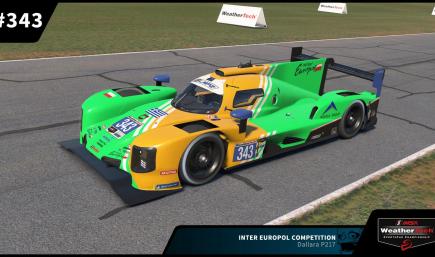 #343 Inter Europol Competition Dallara P217 2026 IMSA Weathertech SportsCar Championship