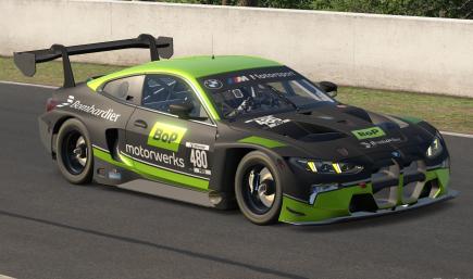 DJ Harris - BoP Motorwerks - 2026 Test Scheme