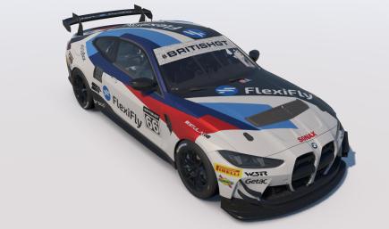 West Surrey Racing (WSR) FlexiFly 2026 Livery Concept for the British GT Championship