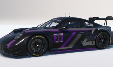 Purple Reign Porsche