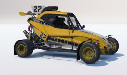 YAMAHA Speed Block livery Cross Car