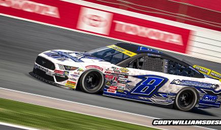 Simon Bourret ARCA Mustang!