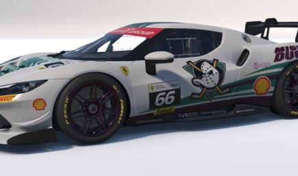 Mighty Ducks Ferrari 296 Challenge GT3