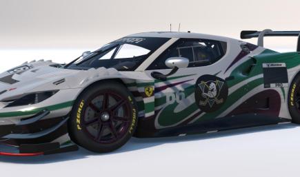 Mighty Ducks Ferrari 296 GT3