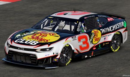 Austin Dillon 2026 Bass Pro/ Winchester (Sim #)