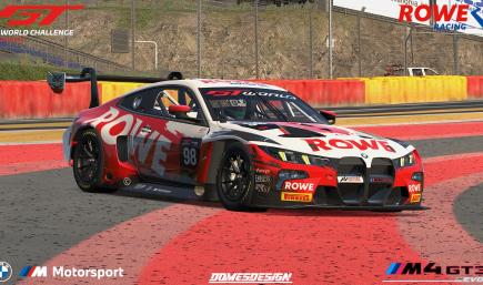 ROWE Racing BMW M4 GT3 EVO #98 GT World Challange 2026 