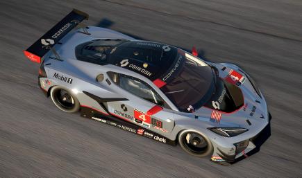 2026 Corvette Racing by Pratt and Miller Motorsports Silver Concept
