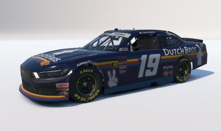 2026 Dutch Bros Coffee NASCAR Xfinity Ford Mustang