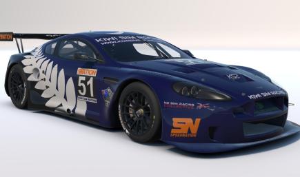 KSR - Kiwi Sim Racing - Aston Martin GT1 Alternate Livery