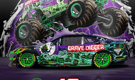 2026 Grave Digger Ford Mustang Nextgen No Num