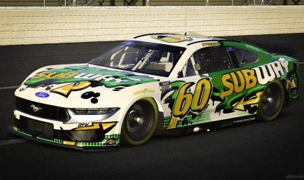 (2026) #60 Ryan Preece Subway Ford Mustang Concept