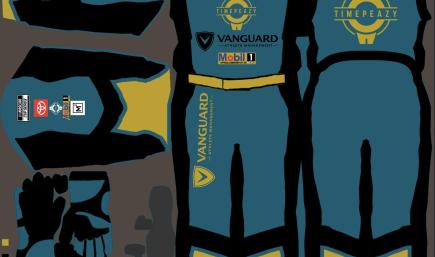 Square Timepeazy NASCAR Toyota suit